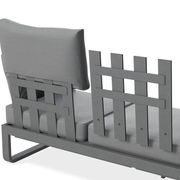 Fino Config D - Outdoor Modular Sofa in Matt Charcoal gallery detail image