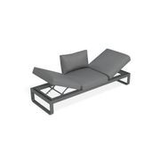 Fino Config A - Outdoor Modular Sofa in Matt Charcoal gallery detail image