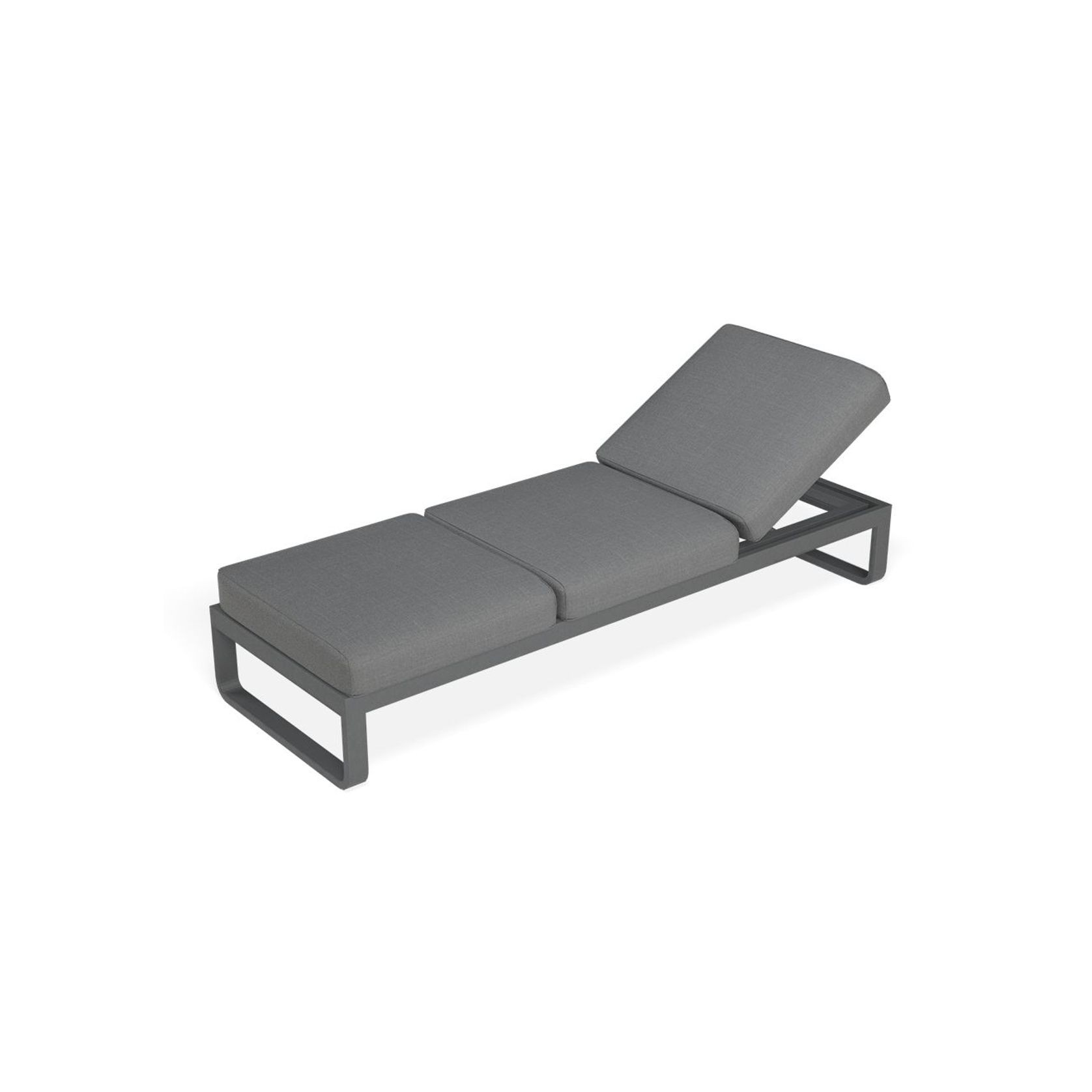Fino Config A - Outdoor Modular Sofa in Matt Charcoal gallery detail image