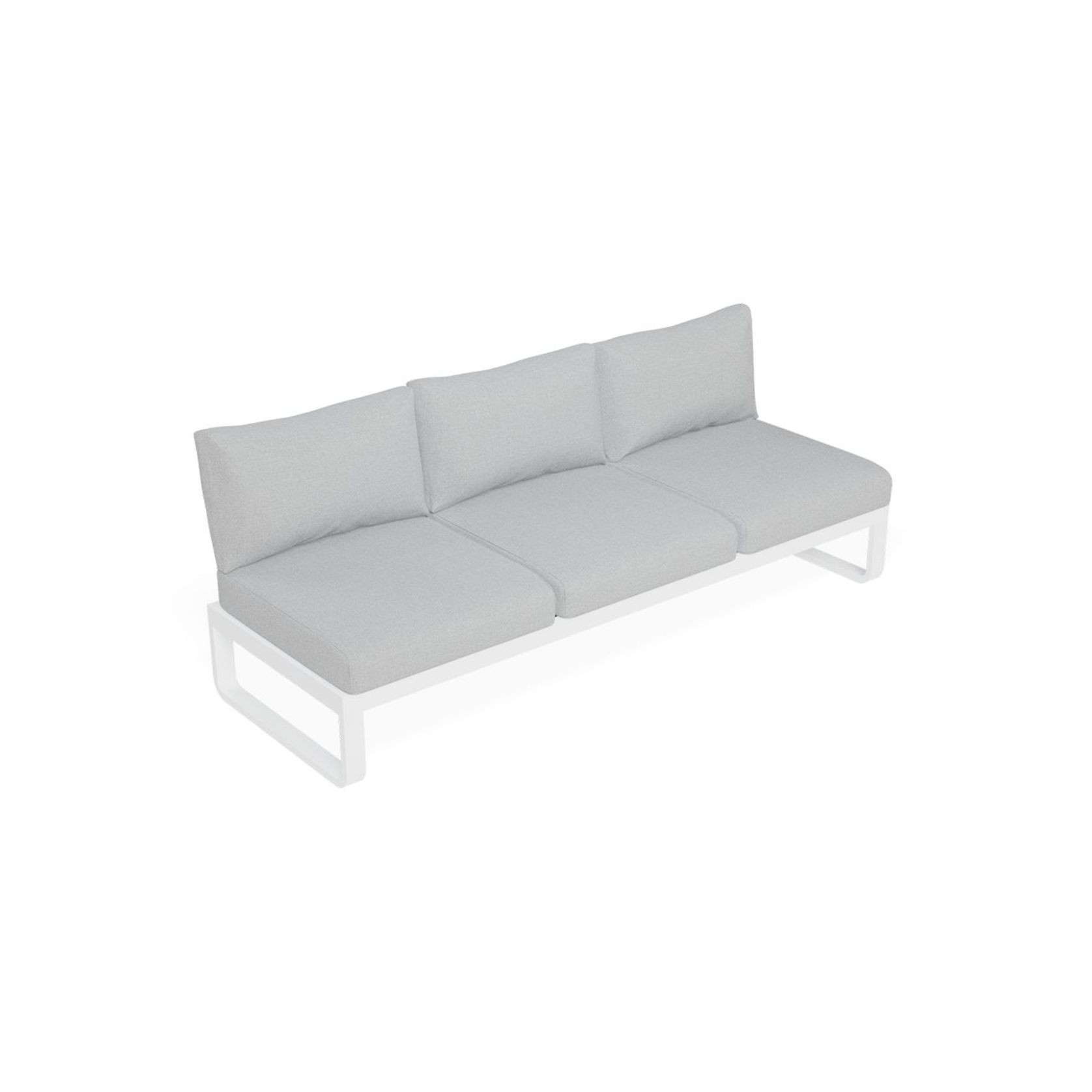 Fino Config E - Outdoor Modular Sofa in Matt White gallery detail image