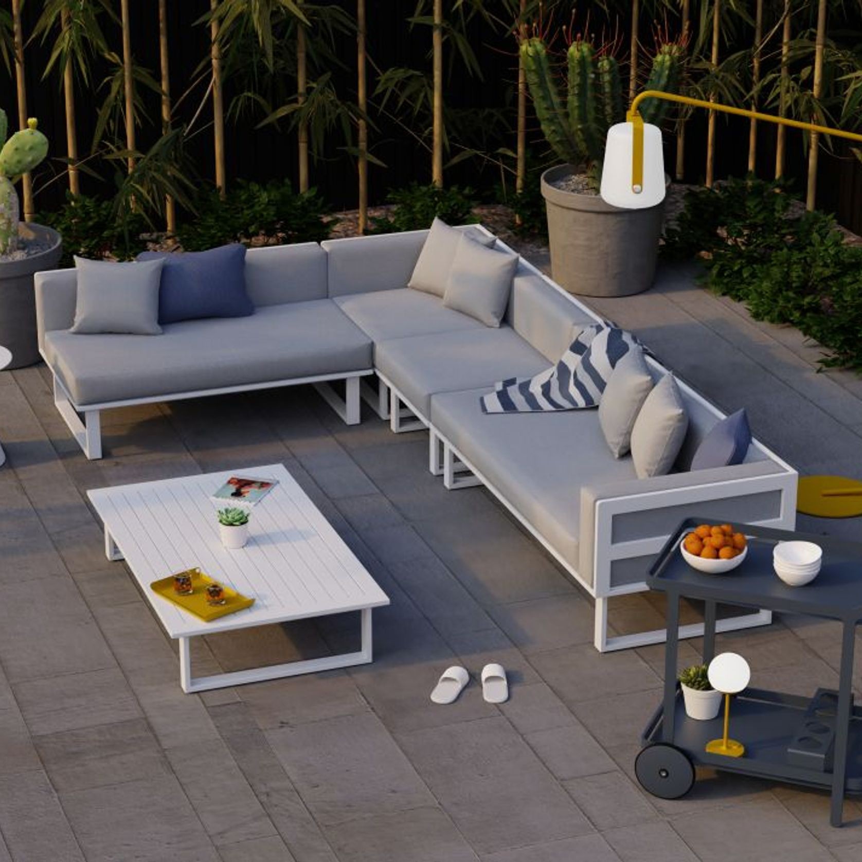 Vivara Sofa - Modular Section D - Corner gallery detail image