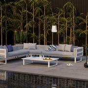 Vivara Sofa - White - Modular Section E - No Arm gallery detail image