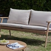 Manado 5PCE Acacia & Wicker Outdoor Lounge Set gallery detail image
