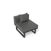 Vivara Sofa - Charcoal - Modular Section E - No Arm gallery detail image