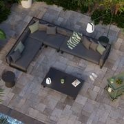 Vivara Sofa - Charcoal - Modular Section D - Corner gallery detail image