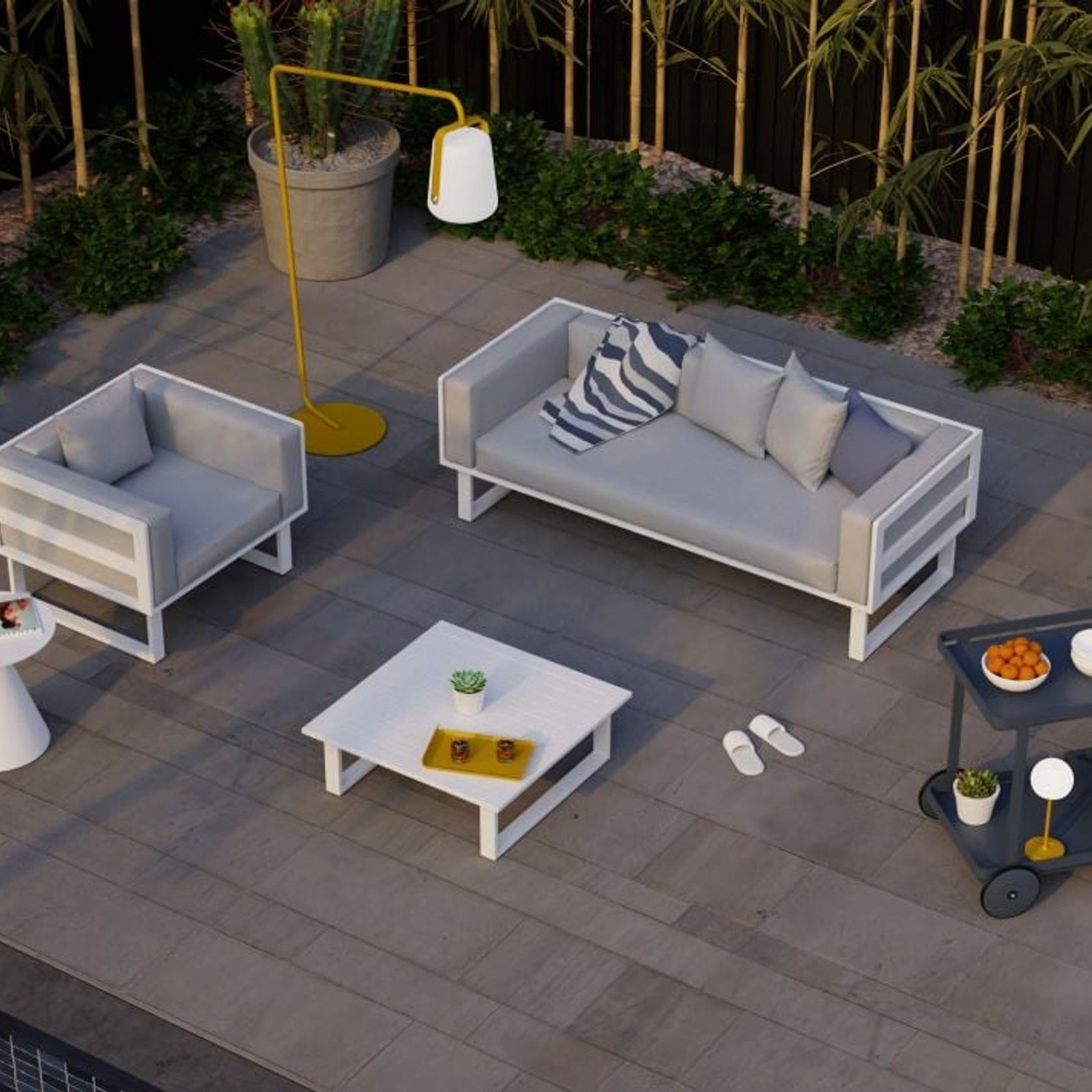 Vivara Sofa - White - Single gallery detail image