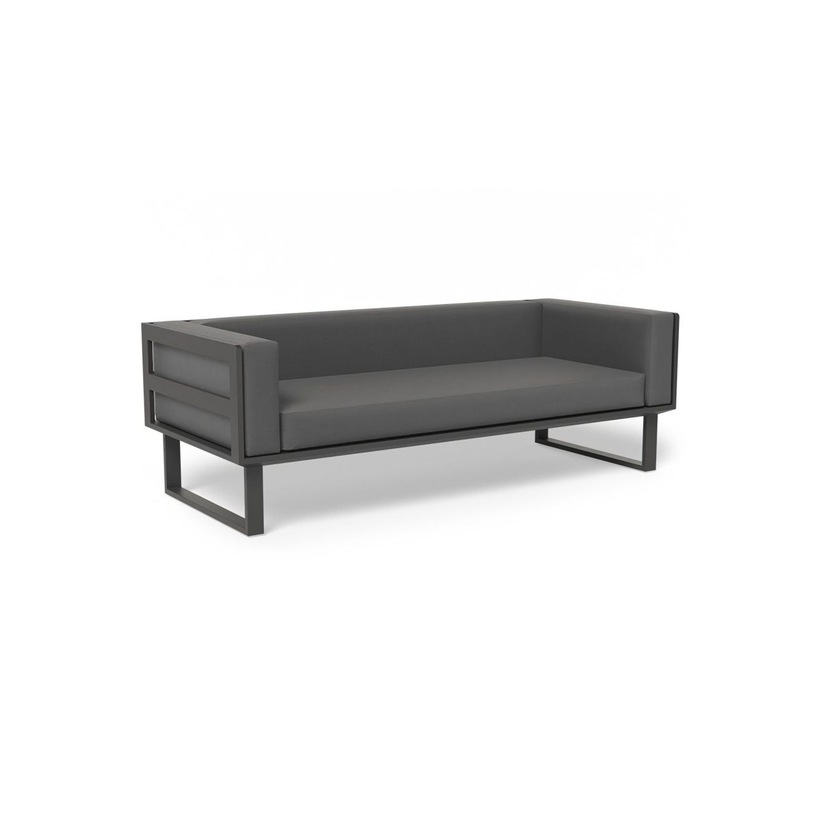 Vivara Sofa - Charcoal - Two Seater gallery detail image