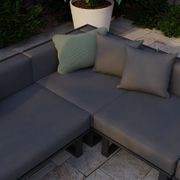 Vivara Sofa - Charcoal - Modular Section D - Corner gallery detail image