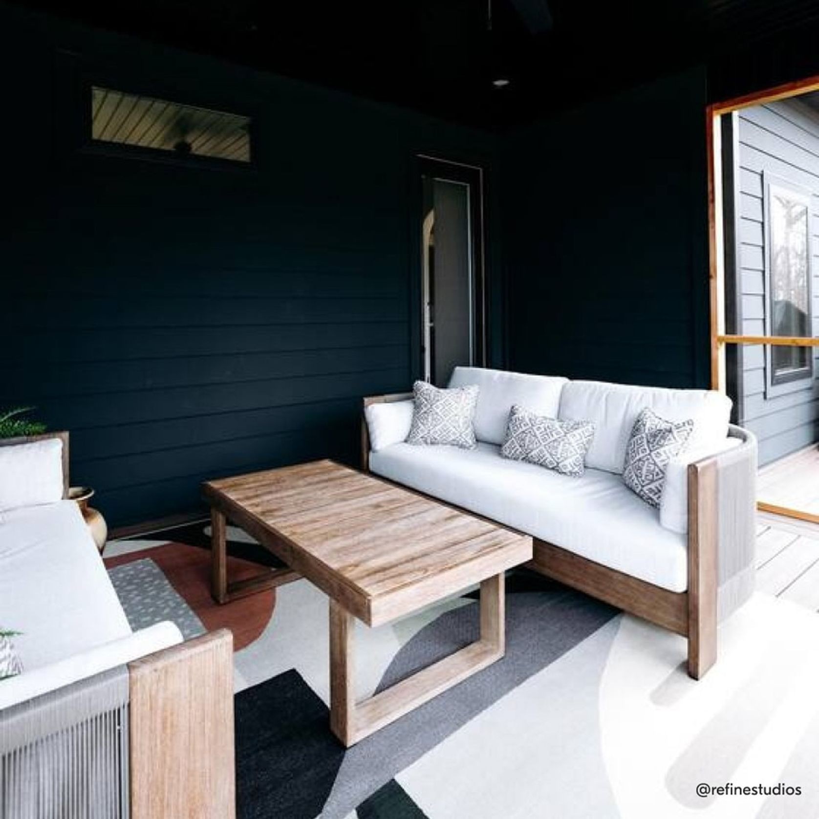 Porto Outdoor Sofa, Driftwood gallery detail image
