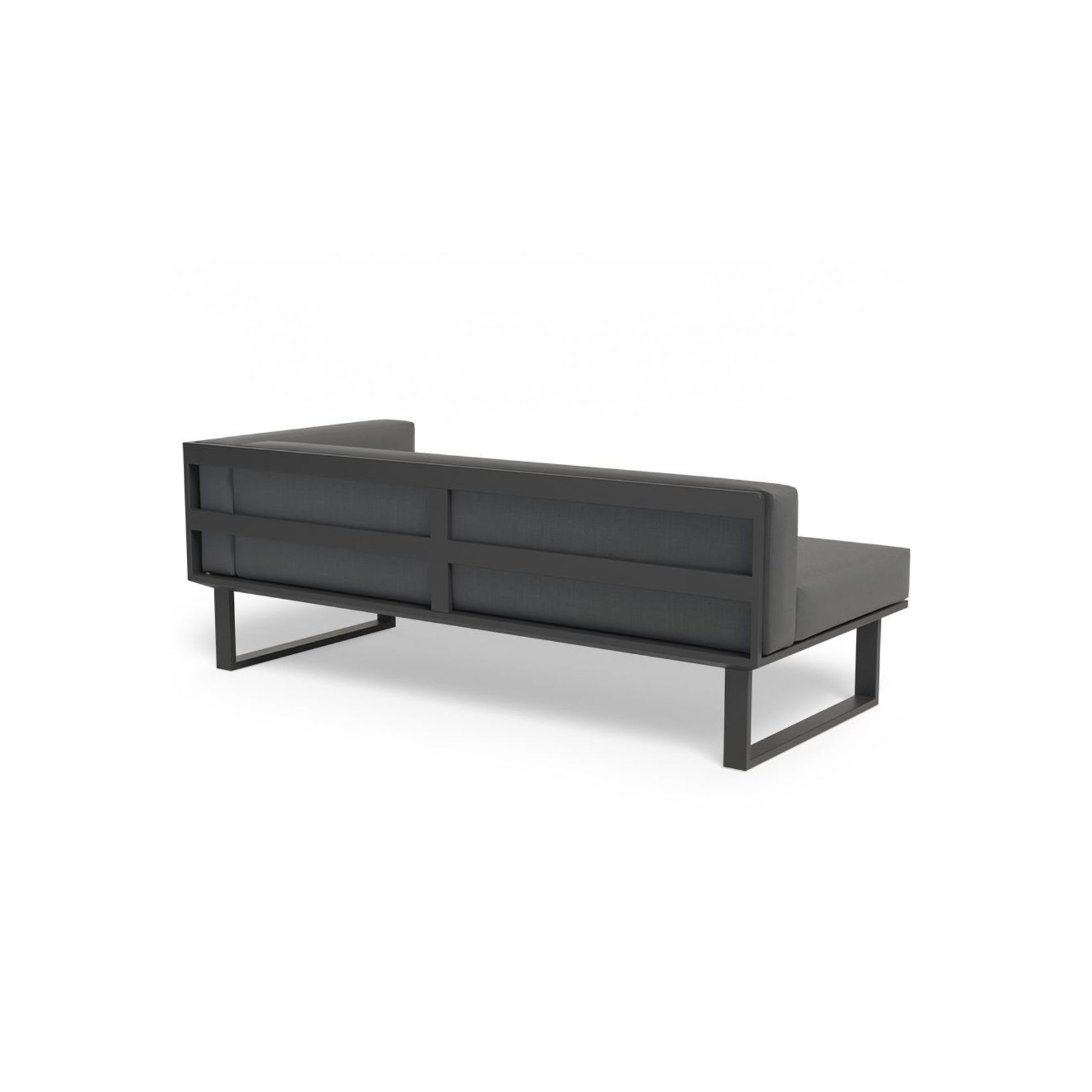 Vivara Sofa - Charcoal - Modular Section B - Right Arm gallery detail image