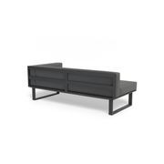 Vivara Sofa - Charcoal - Modular Section B - Right Arm gallery detail image