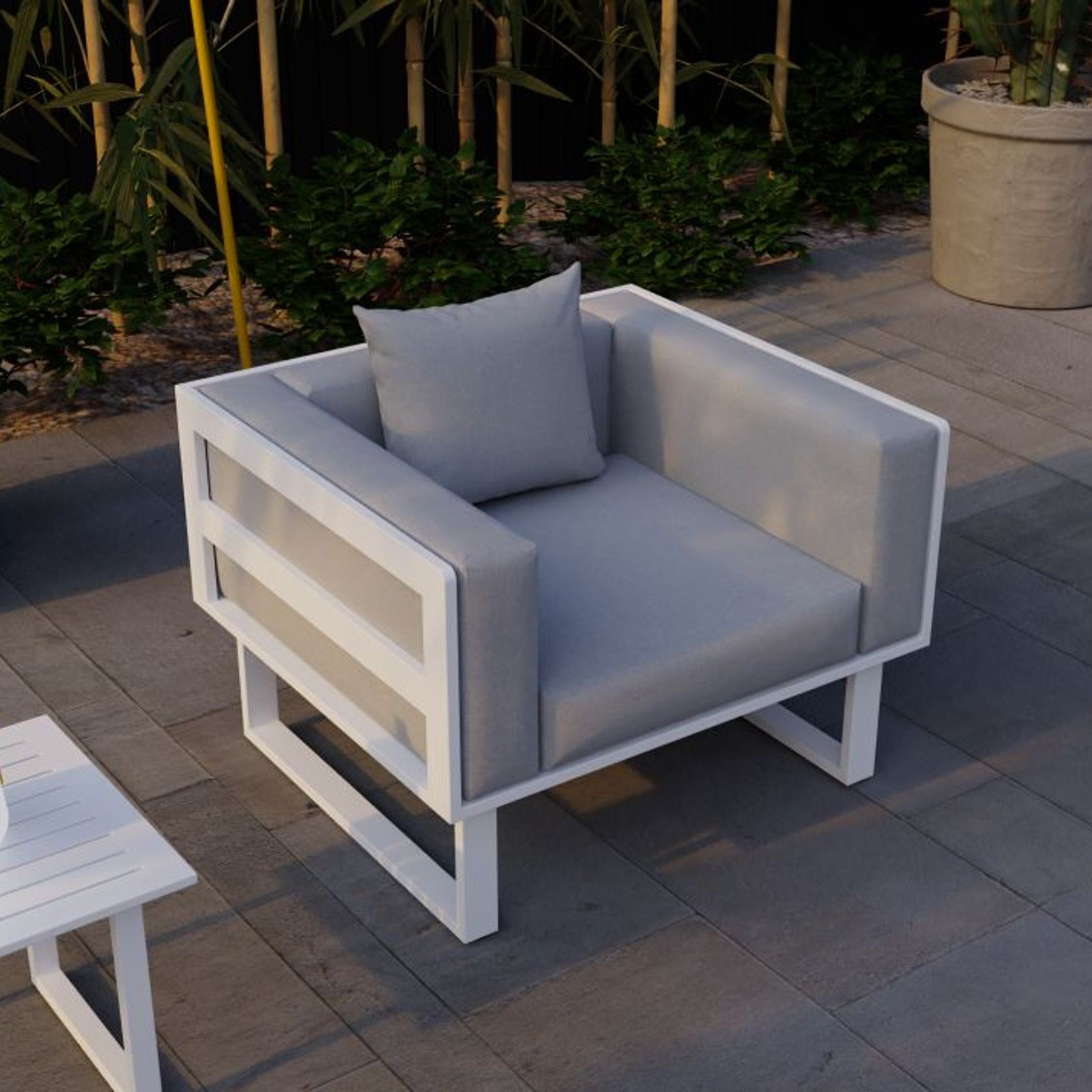 Vivara Sofa - White - Single gallery detail image