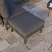 Siano Modular Pouf - Outdoor - Charcoal - Dark Grey Cushion gallery detail image