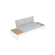 Fino Config B - Outdoor Modular Sofa in Matt White gallery detail image