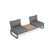Fino Teak Sofa Tray (Set of 2) gallery detail image