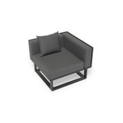 Vivara Sofa - Charcoal - Modular Section D - Corner gallery detail image