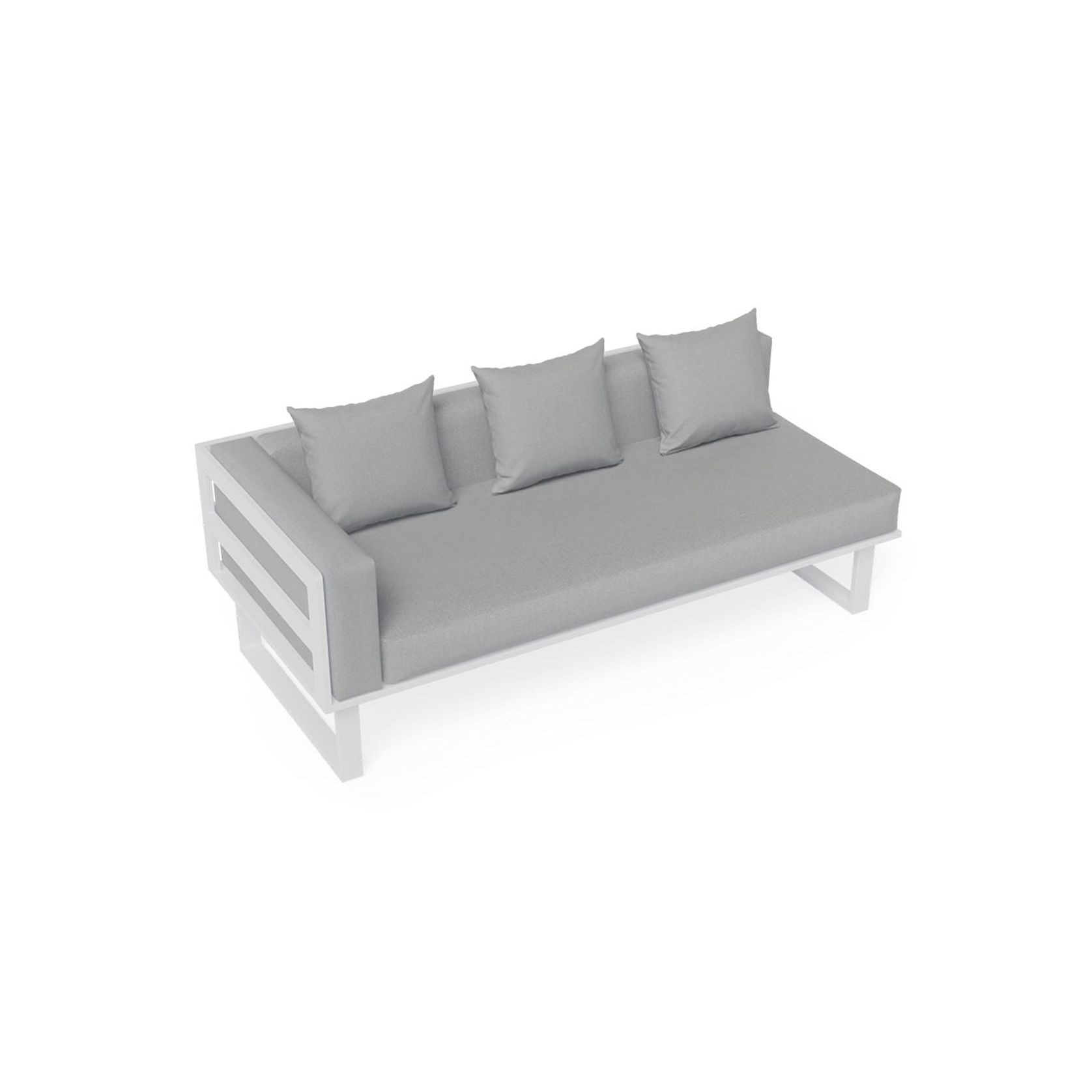 Vivara Sofa - White - Modular Section A - Left Arm gallery detail image