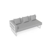 Vivara Sofa - White - Modular Section A - Left Arm gallery detail image