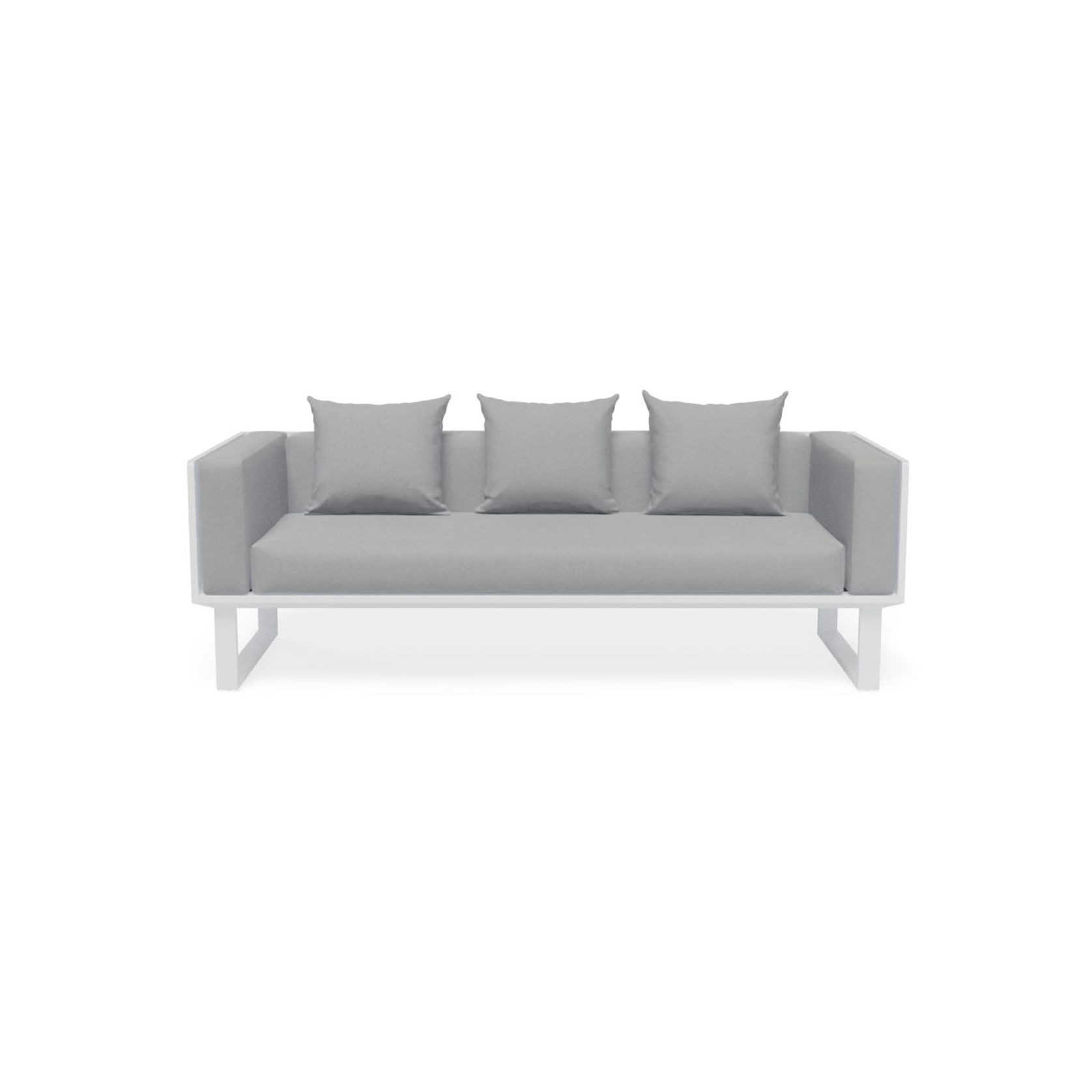 Vivara Sofa - White - Two Seater gallery detail image