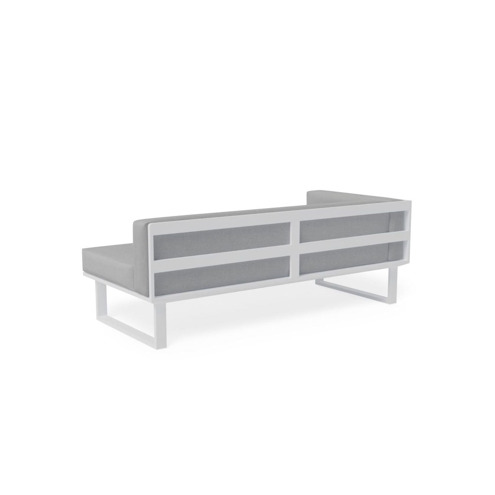 Vivara Sofa - White - Modular Section A - Left Arm gallery detail image
