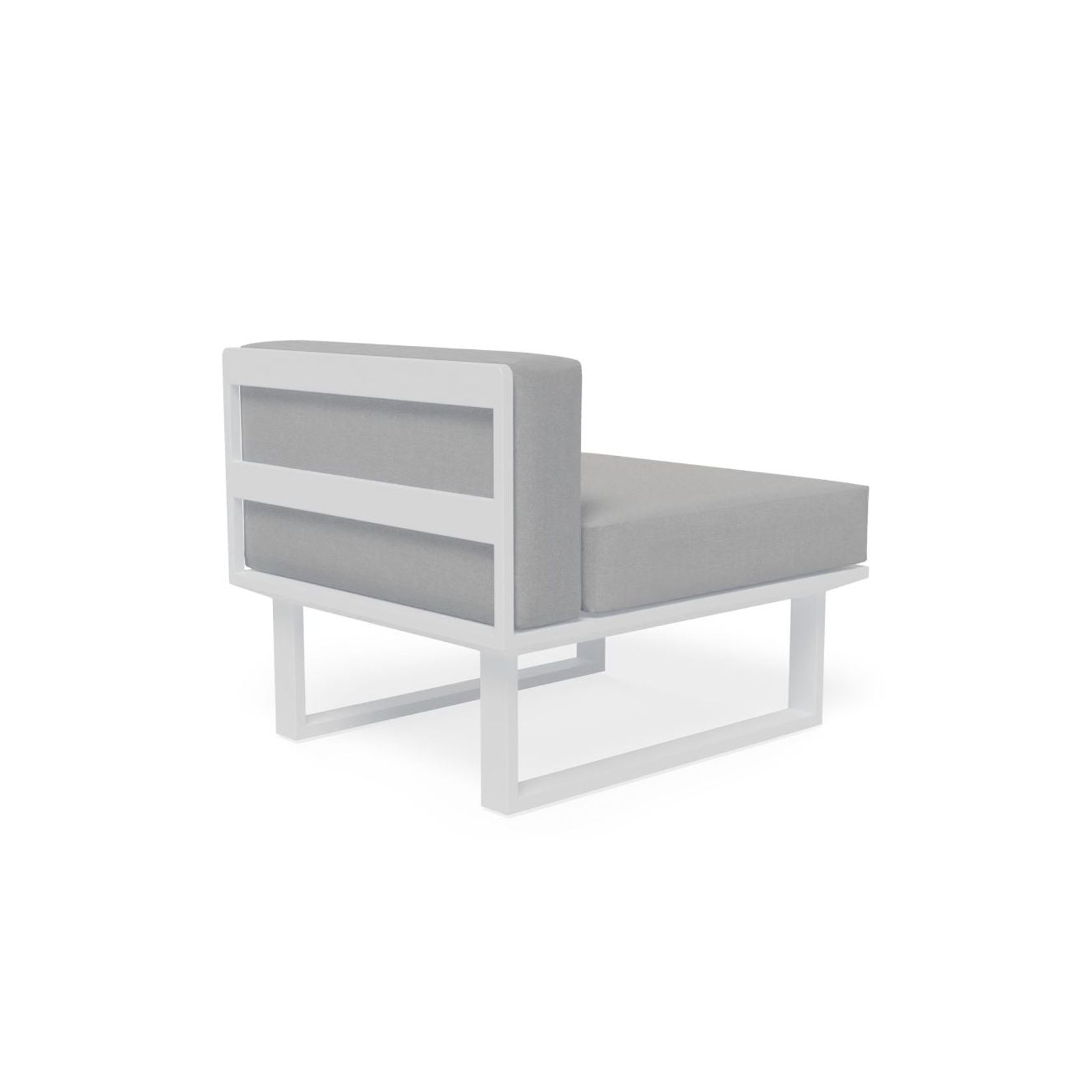 Vivara Sofa - White - Modular Section E - No Arm gallery detail image