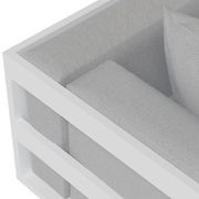 Vivara Sofa - White - Two Seater gallery detail image