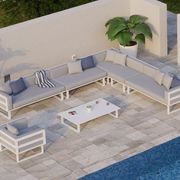 Vivara Sofa - White - Modular Section E - No Arm gallery detail image