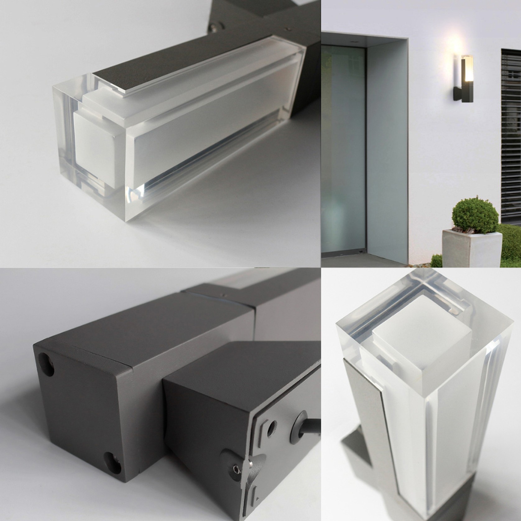 5Wx2 Exterior Updown Wall Light gallery detail image