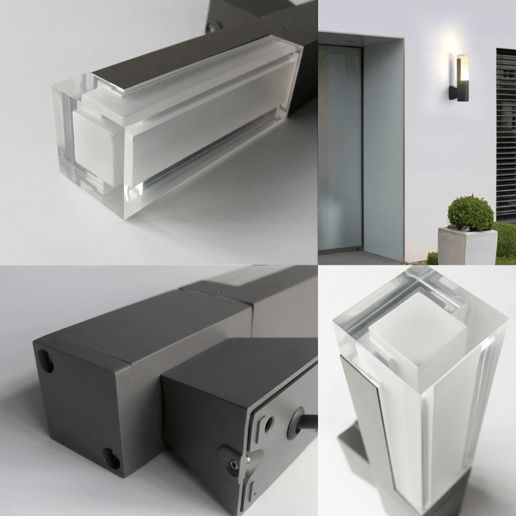 5Wx2 Exterior Updown Wall Light gallery detail image