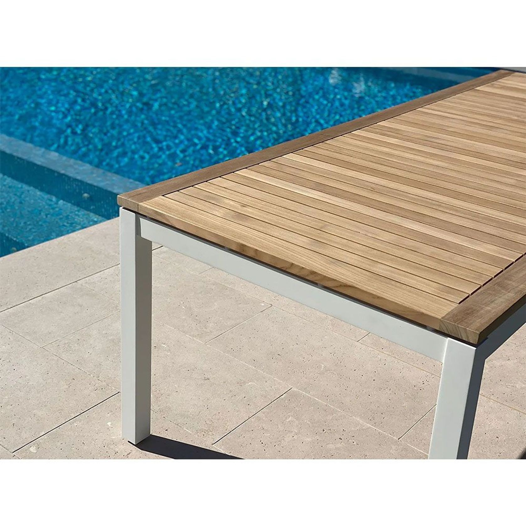 Barcelona Teak Dining Table 290 x 100cm gallery detail image