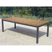 Barcelona Outdoor Teak Dining Table 240 x 100cm gallery detail image