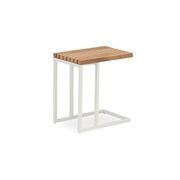 Cube Outdoor Side Table - White gallery detail image