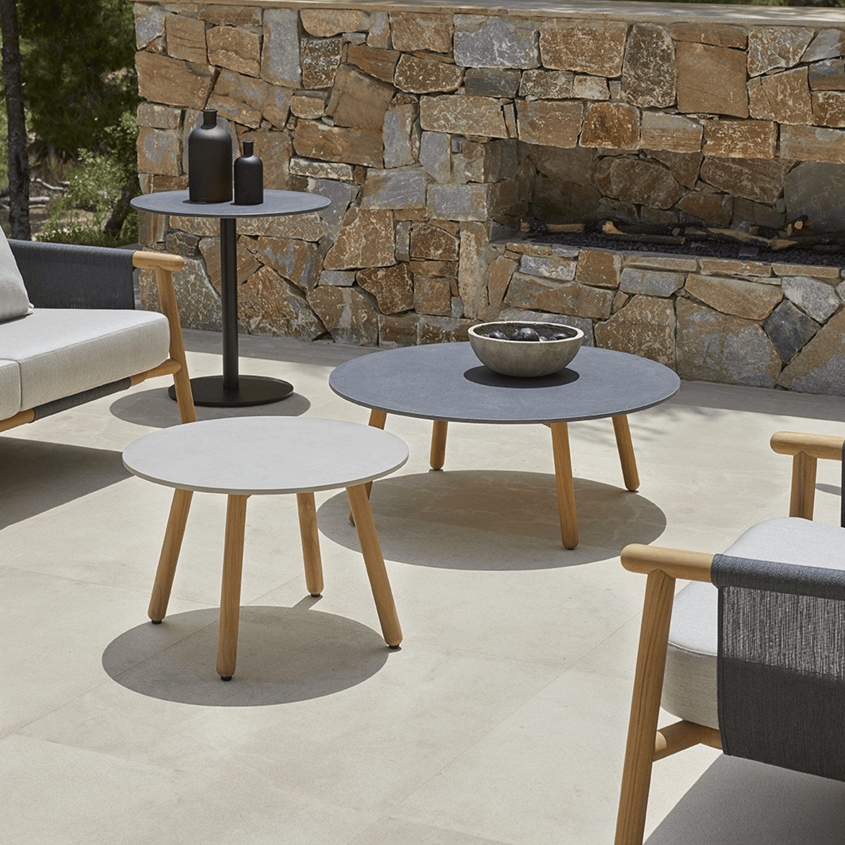 Round Outdoor Coffee Table by Point gallery detail image