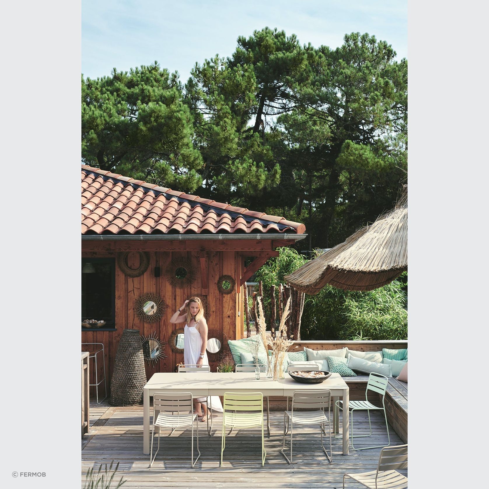 Ribambelle Table - 2 Extensions - 149 to 234cm by Fermob gallery detail image