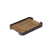 Fino Outdoor Tray Rectangle Charcoal gallery detail image