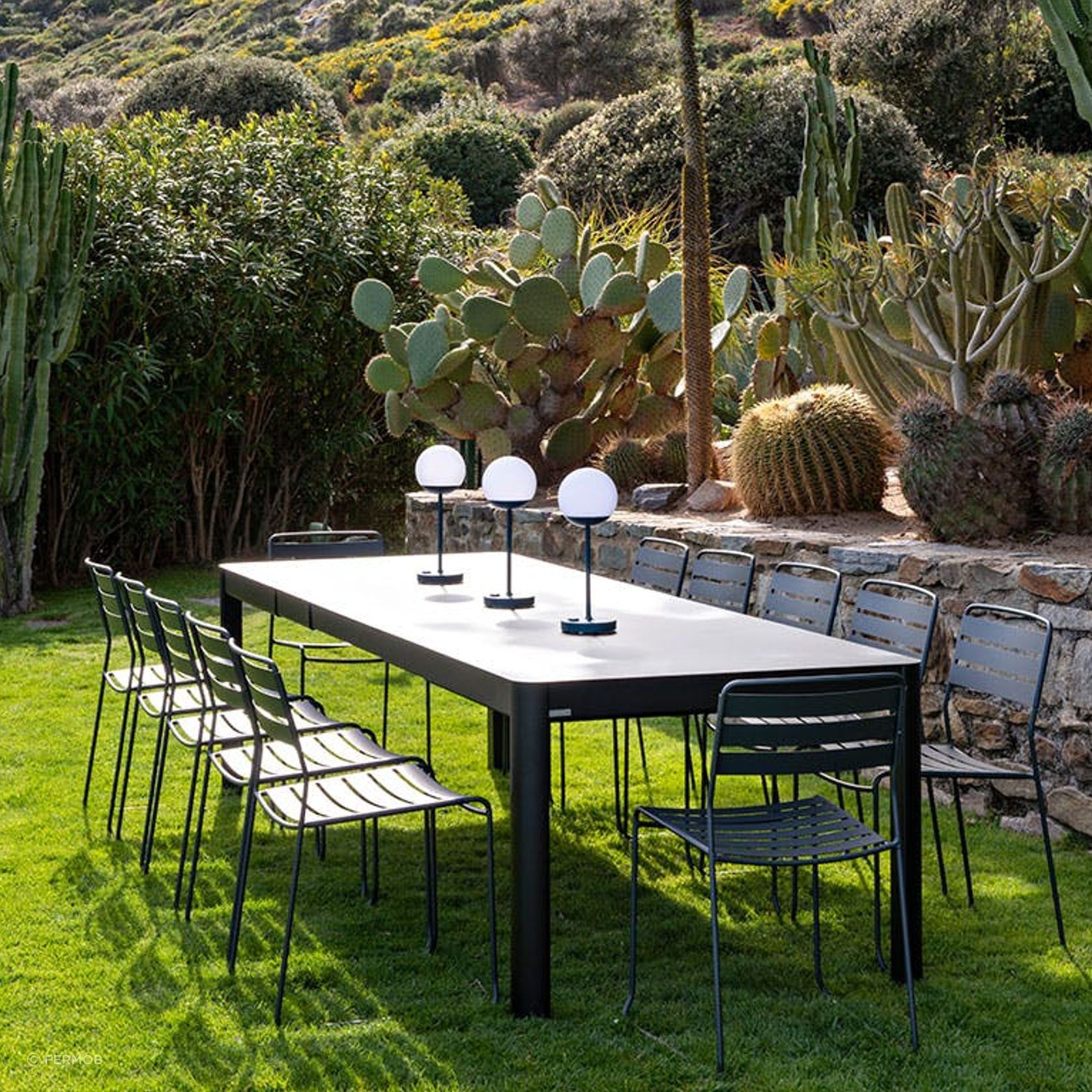 Ribambelle Table 3 Extensions 149 to 299cm by Fermob gallery detail image