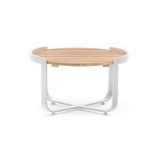 Fino Outdoor Coffee Table - White 60cm gallery detail image