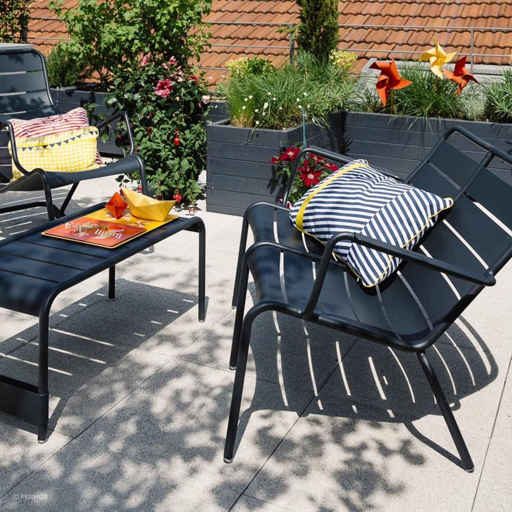 Fermob Luxembourg Outdoor Large Low Table gallery detail image