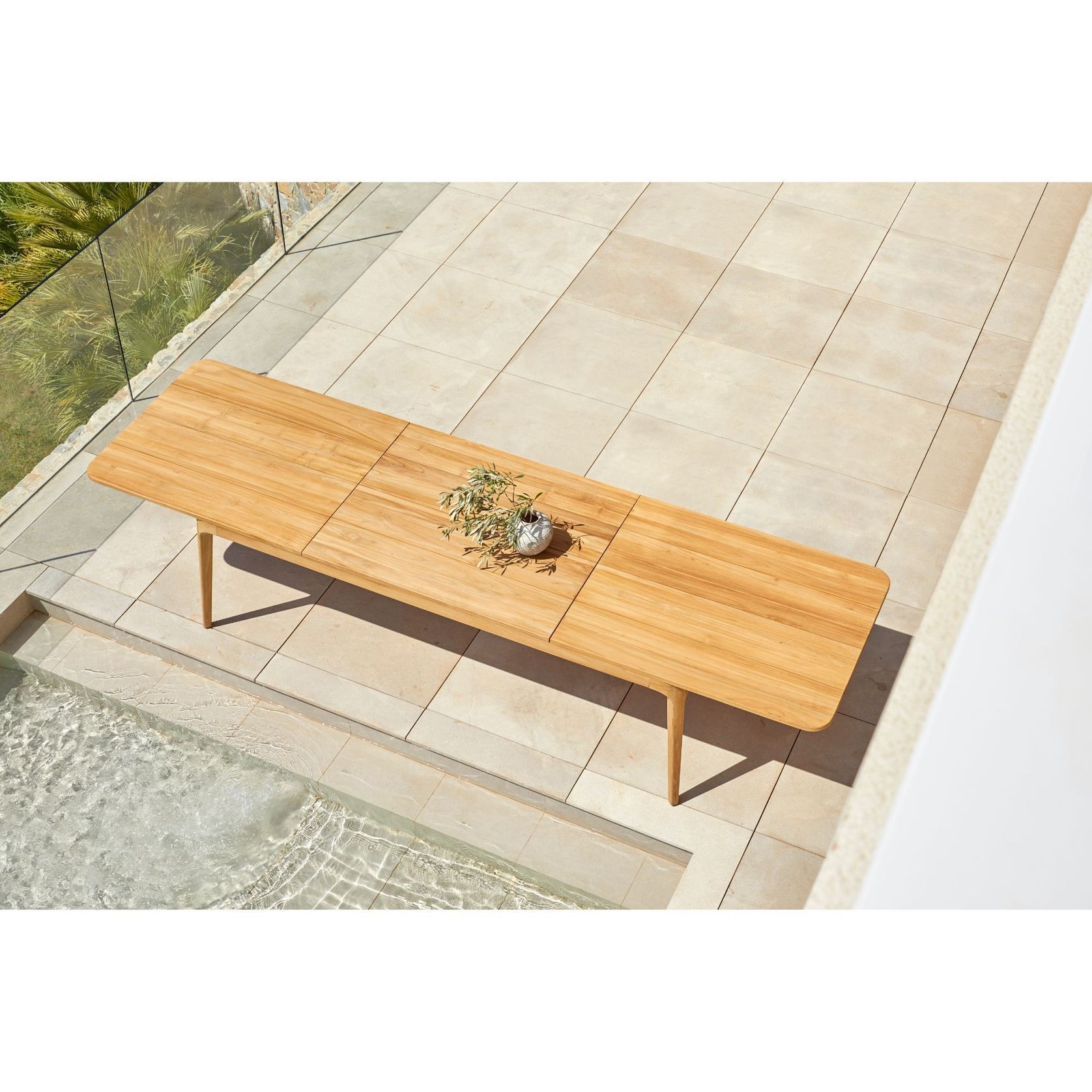 Paralel 250–300cm Extendable Outdoor Dining Table gallery detail image