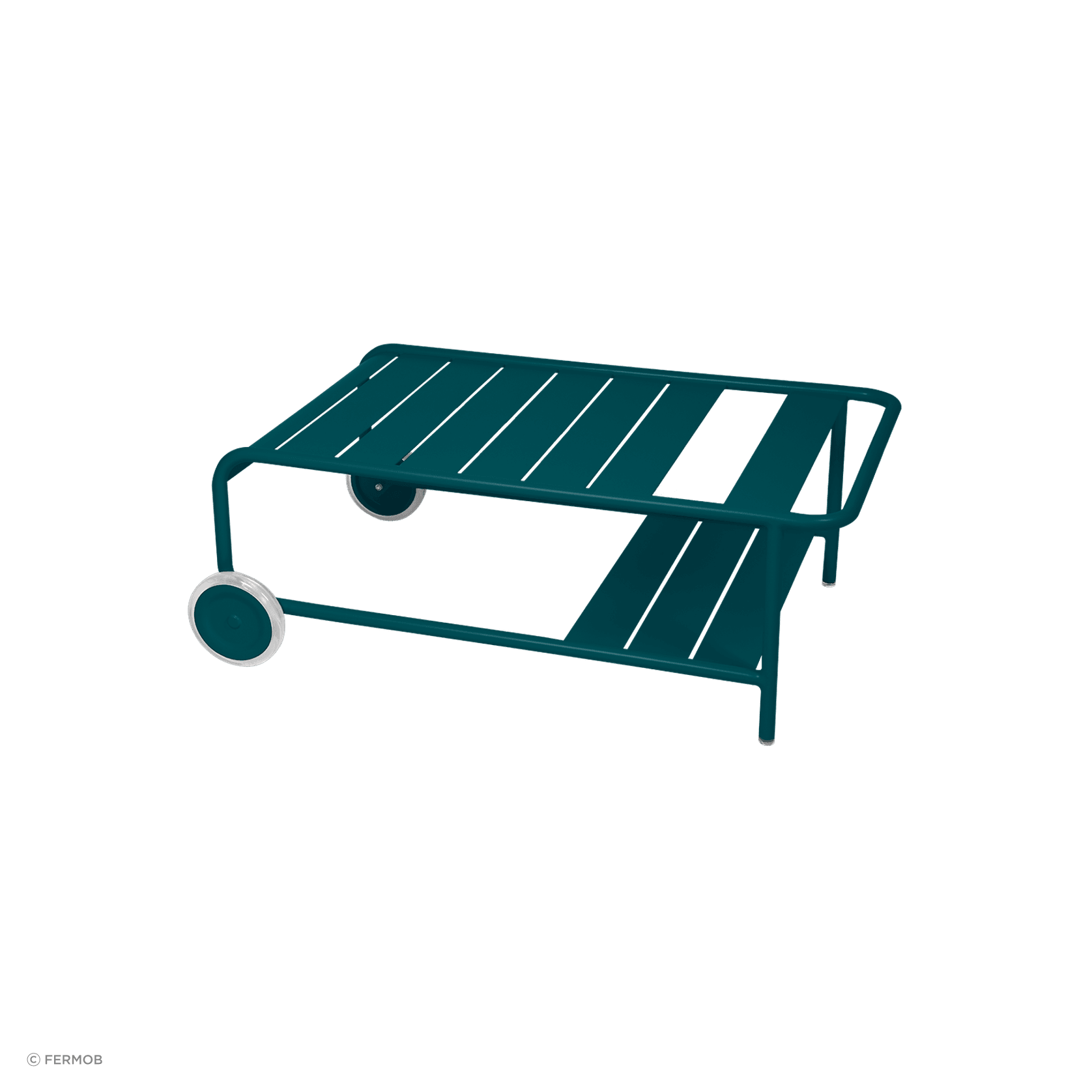 Luxembourg Low Table with Wheels by Fermob gallery detail image