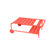 Luxembourg Low Table with Wheels by Fermob gallery detail image