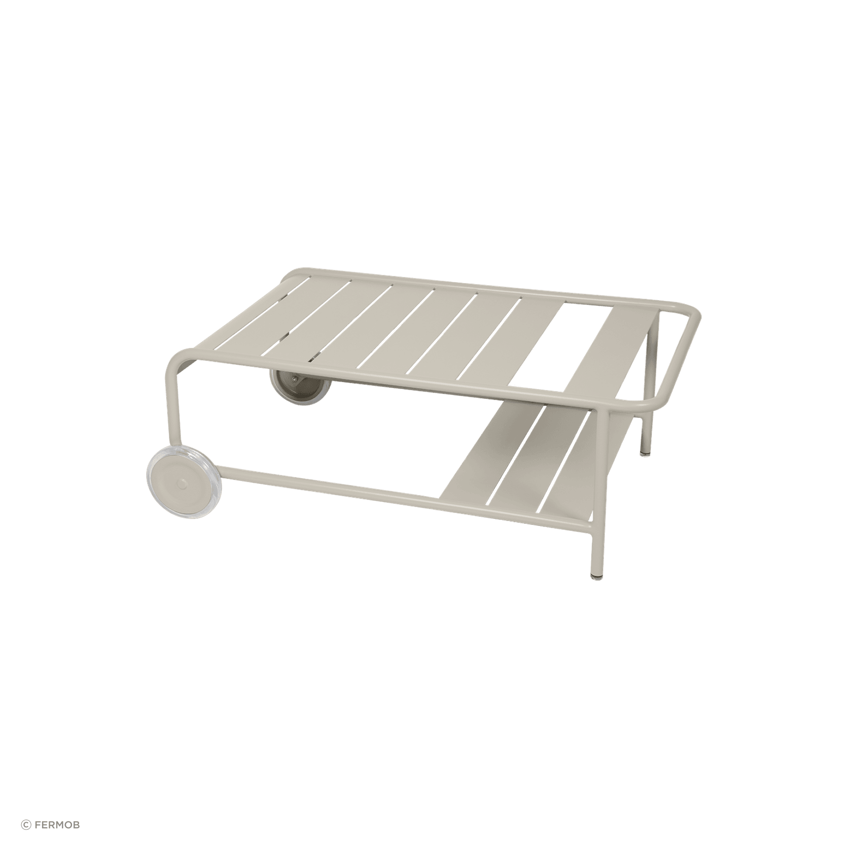 Luxembourg Low Table with Wheels by Fermob gallery detail image