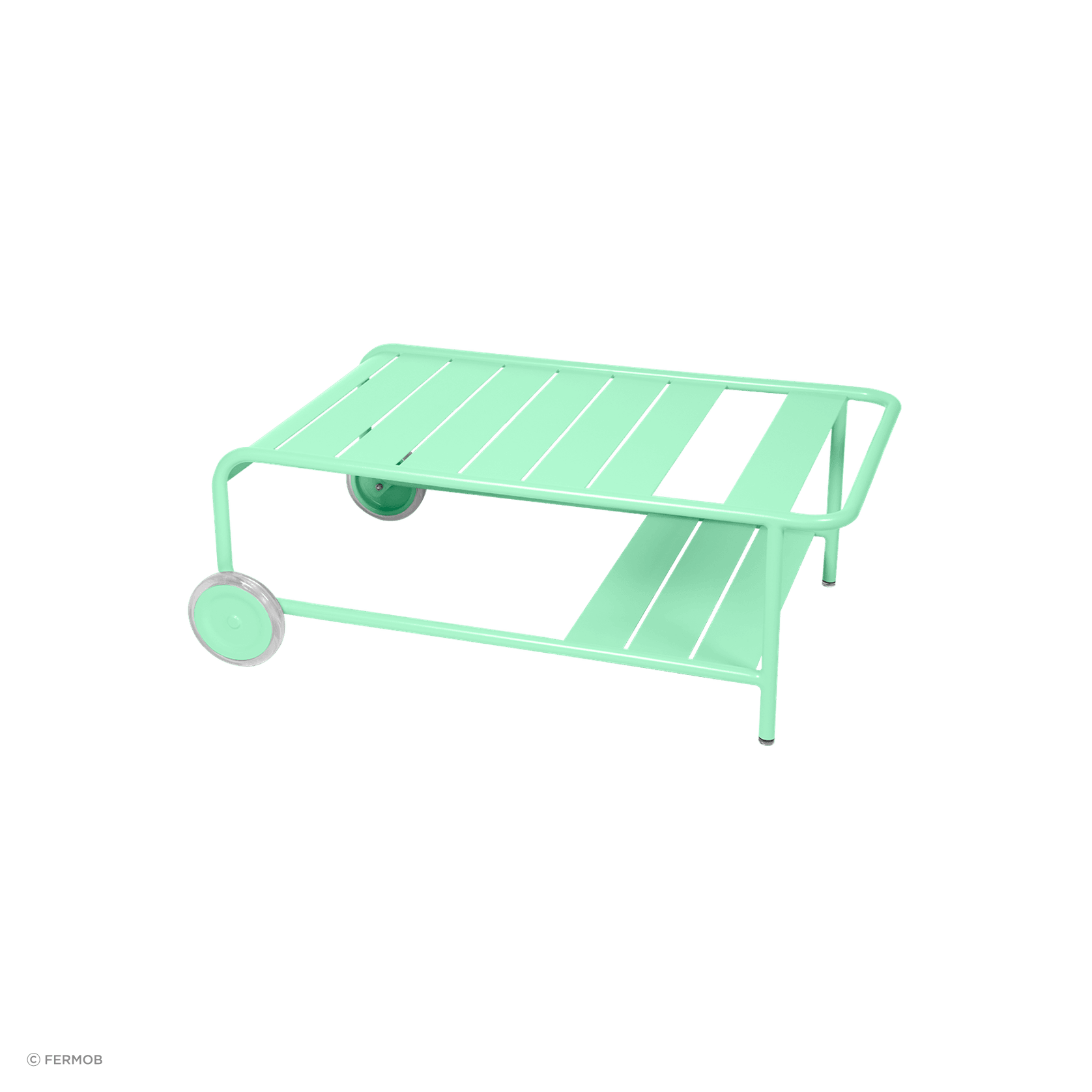 Luxembourg Low Table with Wheels by Fermob gallery detail image
