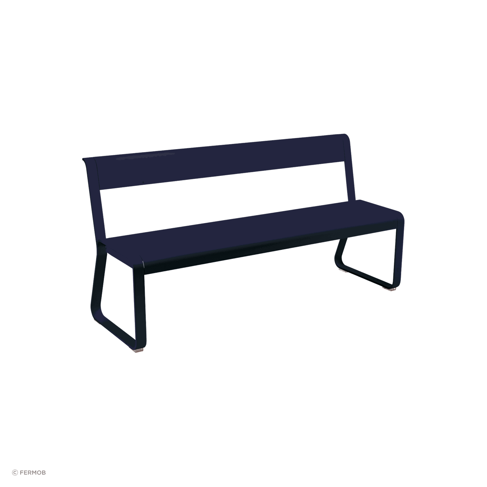 Bellevie Bench with Back by Fermob gallery detail image
