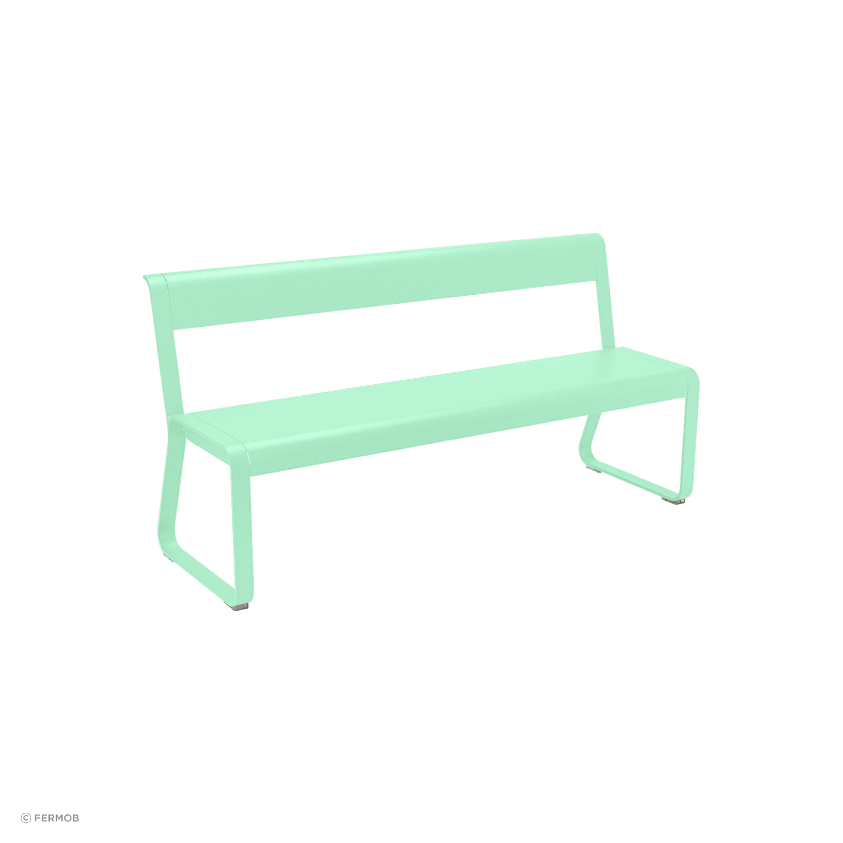 Bellevie Bench with Back by Fermob gallery detail image