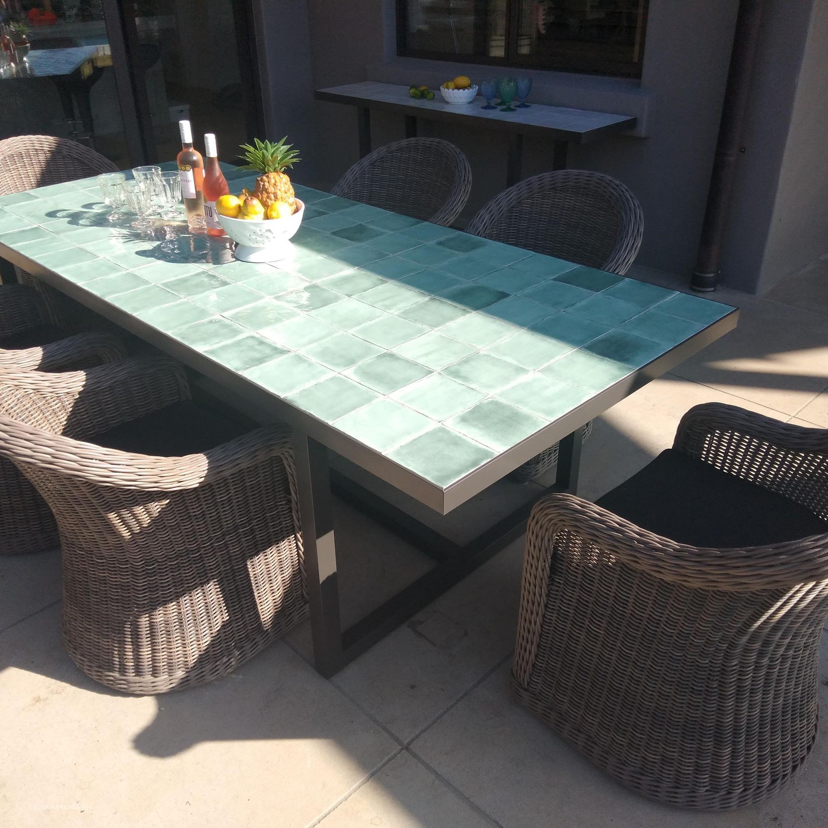 Tiled Outdoor Table gallery detail image