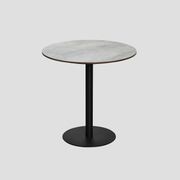Bluff Aluminium Outdoor Bistro Table - HPL Top gallery detail image