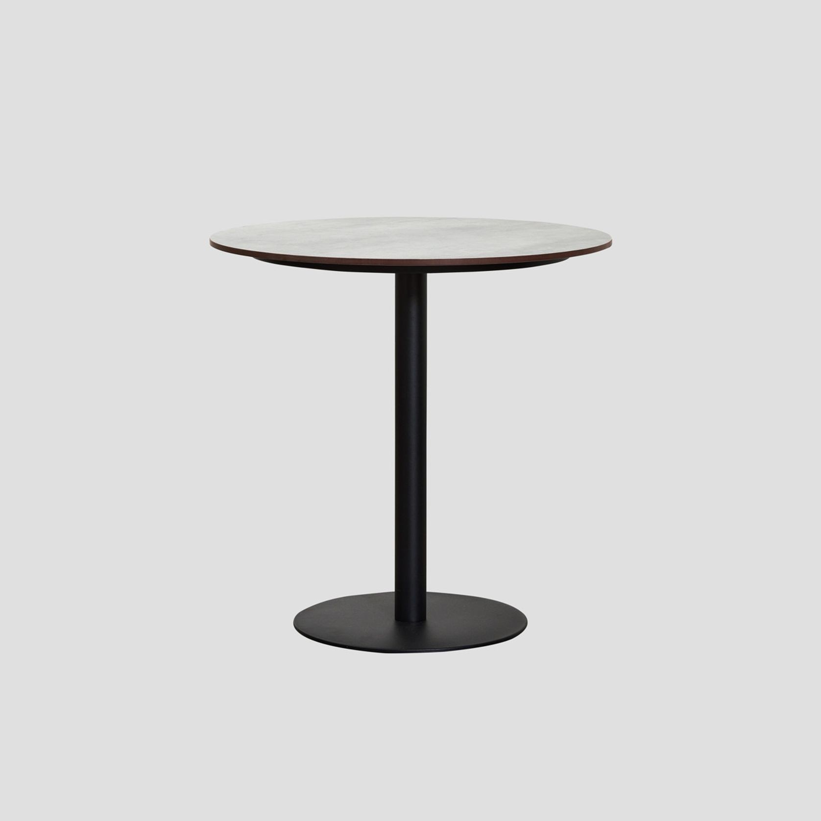 Bluff Aluminium Outdoor Bistro Table - HPL Top gallery detail image