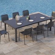 Reflect Table - Outdoor - Extendable 220/338 x 106cm - Charcoal gallery detail image
