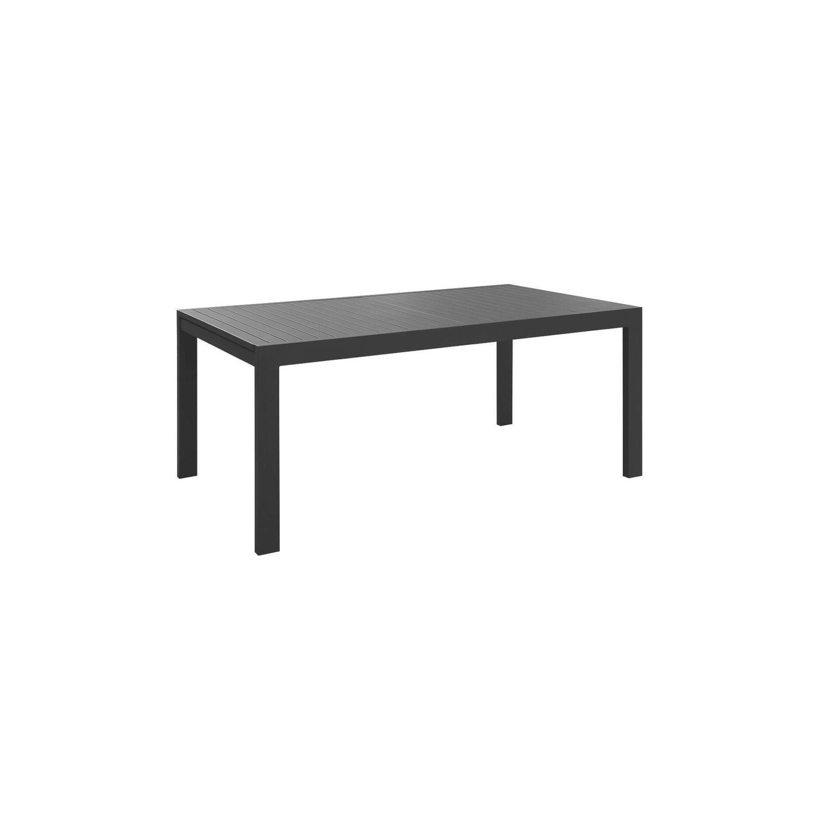 Cumulus Aluminium Outdoor Patio Extension Dining Table 180-240 X 100cm gallery detail image